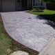 Decorative Stamped Concrete driveway