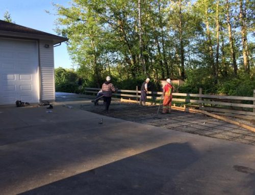 Garage Concrete Slab in Abbotsford