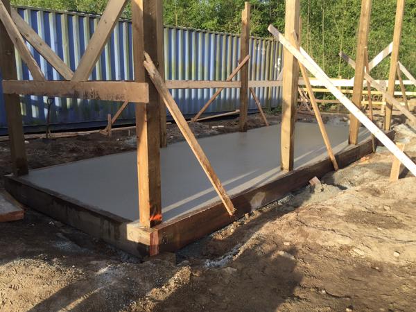 Concrete Barn Slab Pour