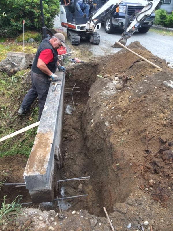 Surrey Concrete Retaining Wall Repair – Captain Concrete