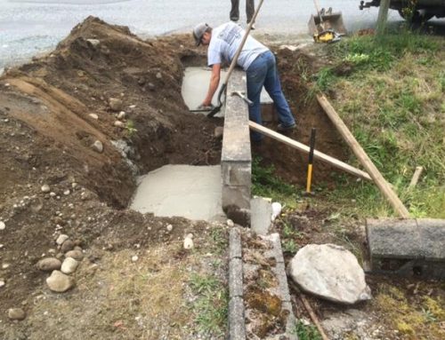 Concrete Retaining Wall Repair in Surrey BC
