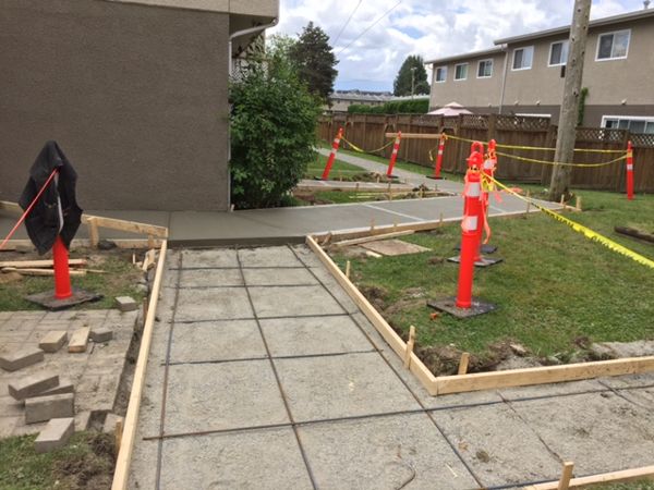 Concrete Forms for sidewalk