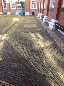 European cobblestone pattern