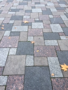 European cobblestone pattern
